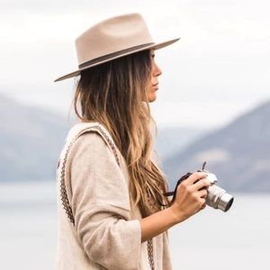 Will & Bear Taupe Wool Hat